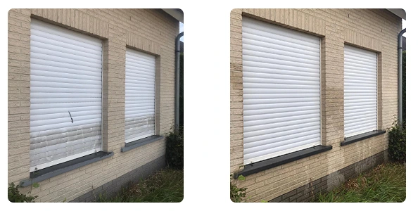 Binnenkant rolluik schoonmaken